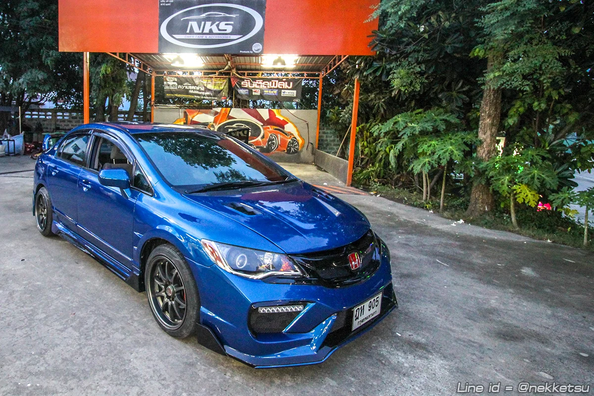 รูปชุดแต่ง ชุดแต่ง Honda Civic FD 06 11 Type X ธรรมดา ภาพที่ 24