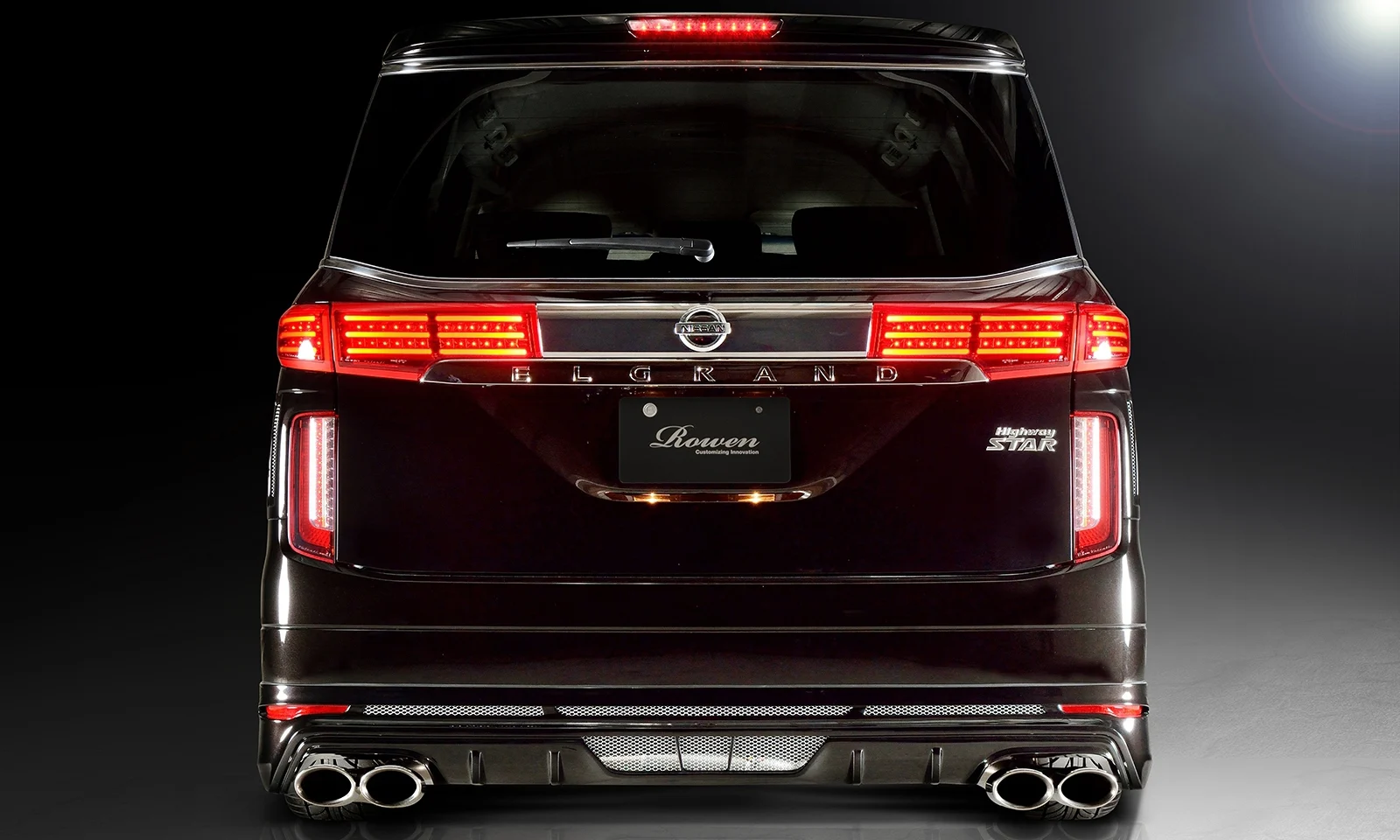 ชุดแต่ง NISSAN ELGRAND HighWay STAR E52 2014.1~2020.9 Rowen Japan ภาพ 5