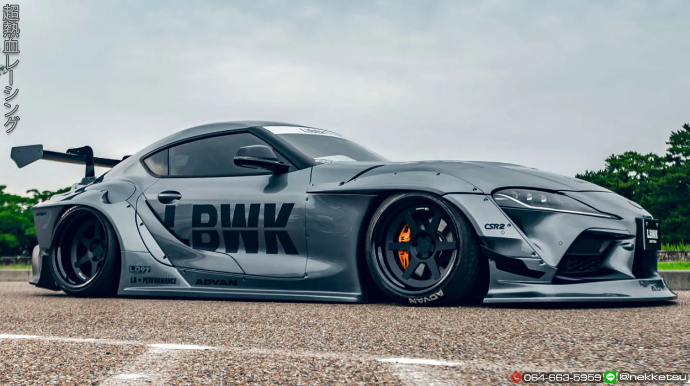 รูปชุดแต่ง ชุดแต่ง Toyota Supra 2020 2024 LB WORK ภาพที่ 5