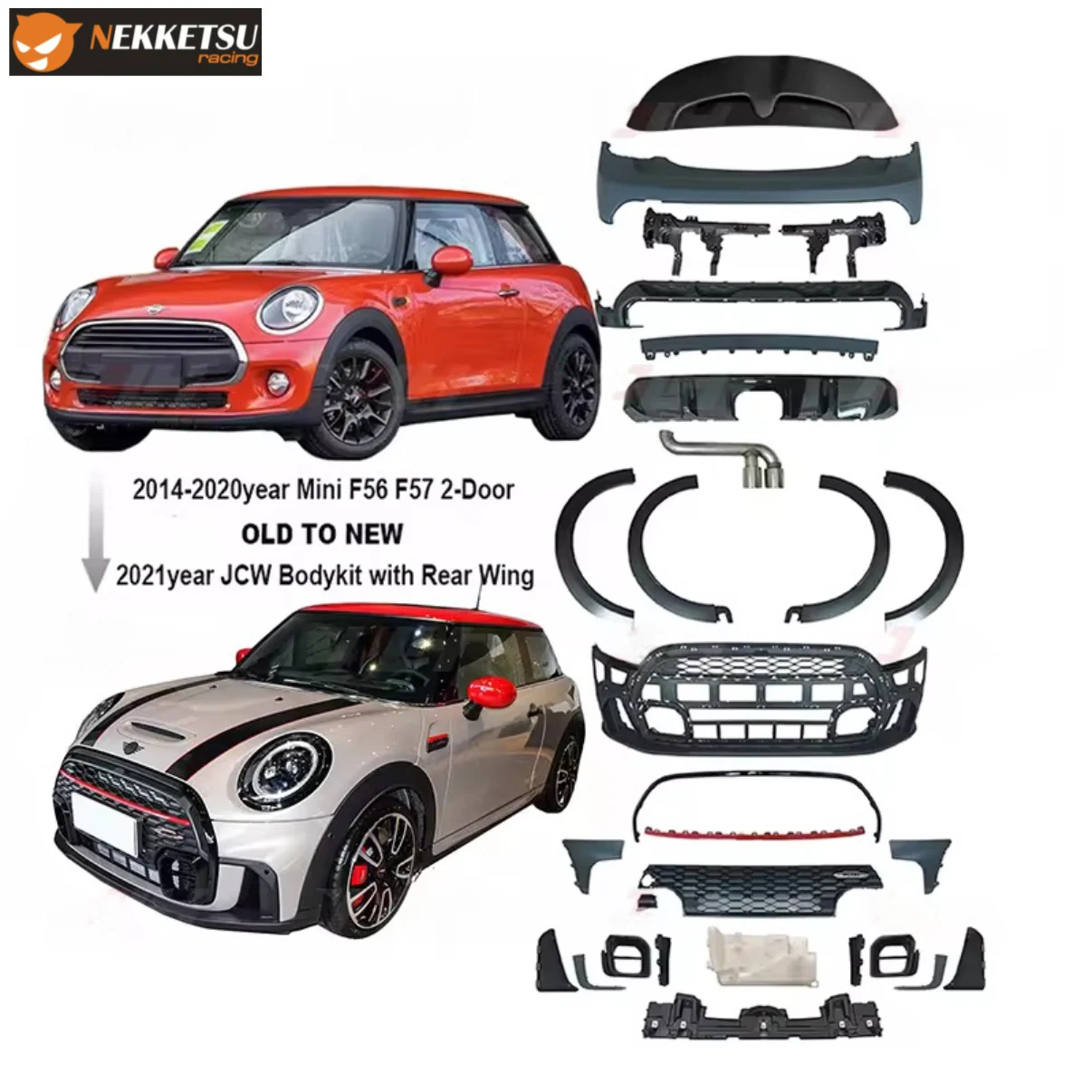 ชุดแต่ง Mini F56 Up to 2021 JCW
