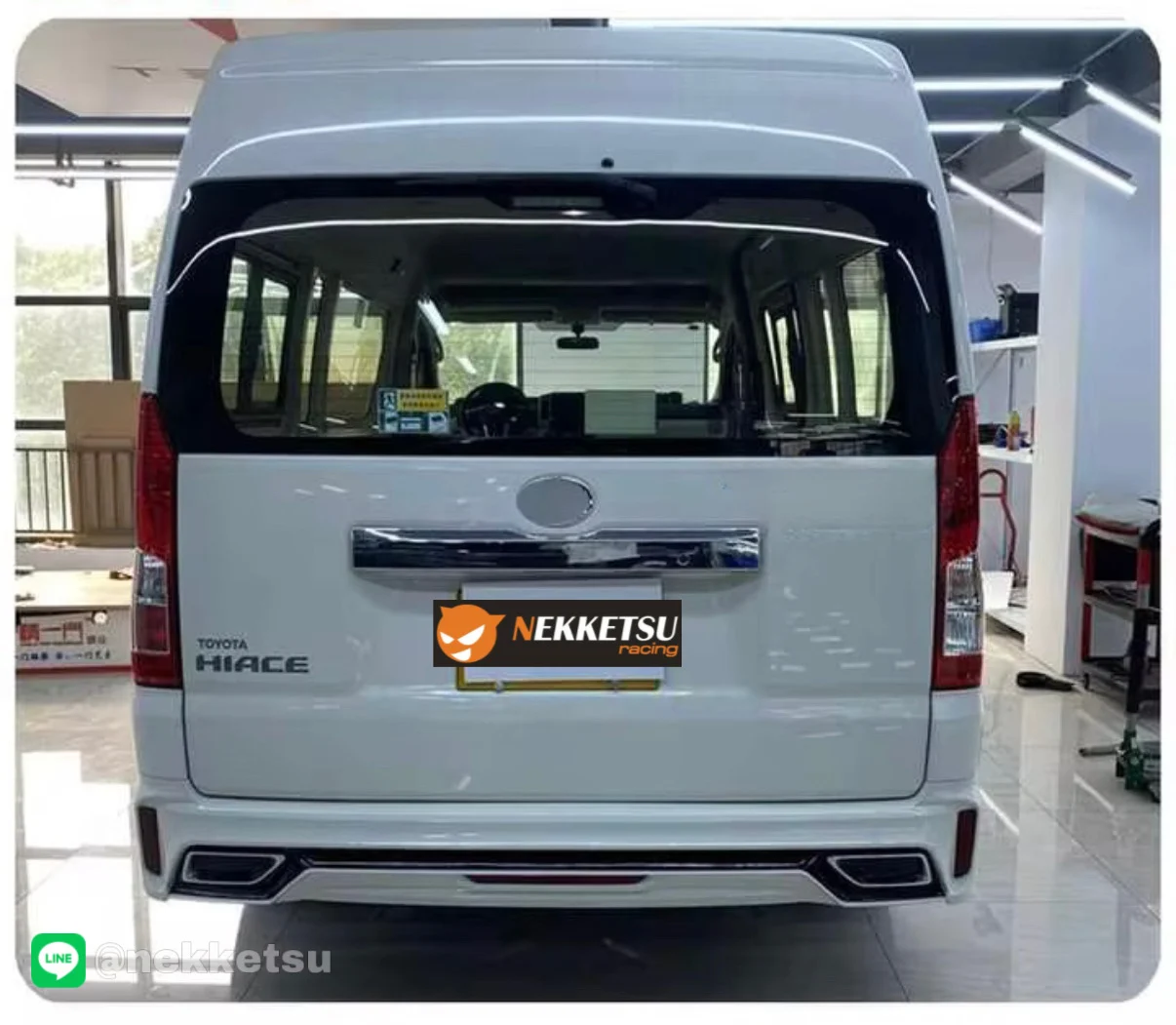 รูปชุดแต่ง ชุดแต่ง TOYOTA Commuter รถตู้ 2019 2025 หน้า Alphard 1 ภาพที่ 9