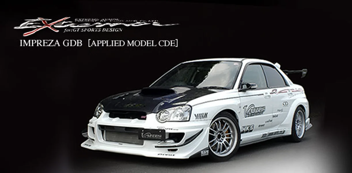 รูปชุดแต่ง ชุดแต่ง Subaru Impreza GDB 2000 2007 2 ภาพที่ 2