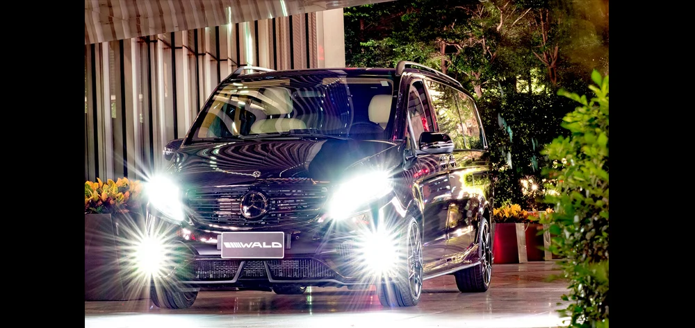 ชุดแต่ง MERCEDES-BENZ V-CLASS LONG WALD Japan สปอร์ตไลน์ แบล็กไบซัน เอดิชัน ภาพ 14
