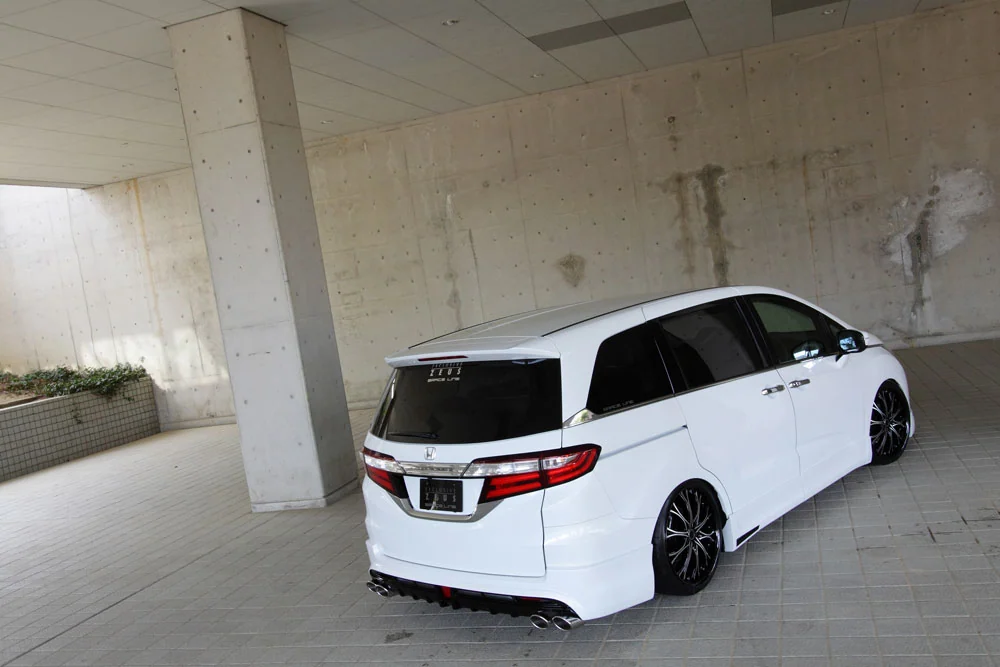 รูปชุดแต่ง ชุดแต่ง Honda Odyssey 2013 2017 MZ Speed V1 ภาพที่ 5