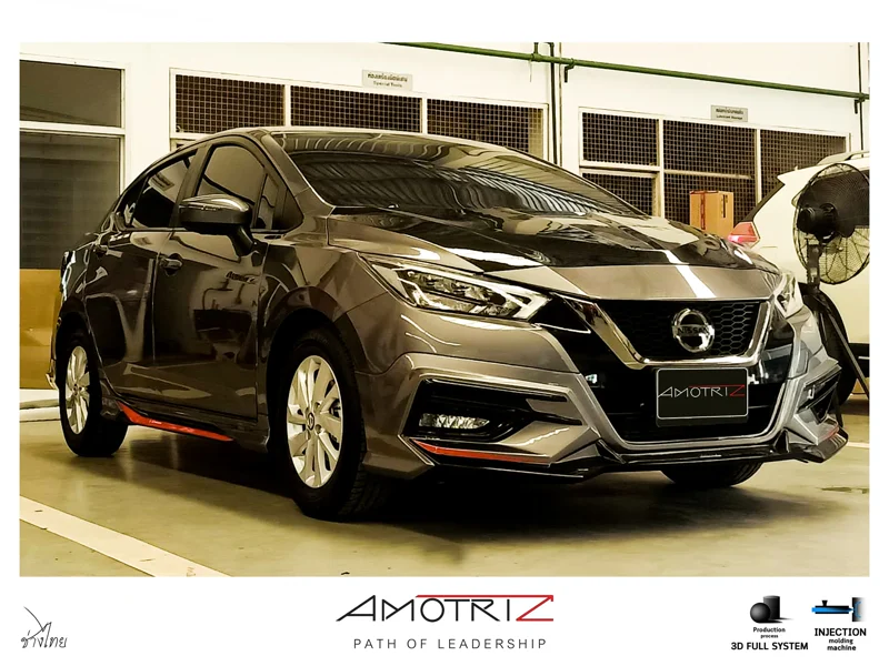 ฝากระโปรงหน้า almera 2020 - NISSAN ฝากระโปรงหน้า almera 2020 ชุดแต่งรถ ภาพ 5