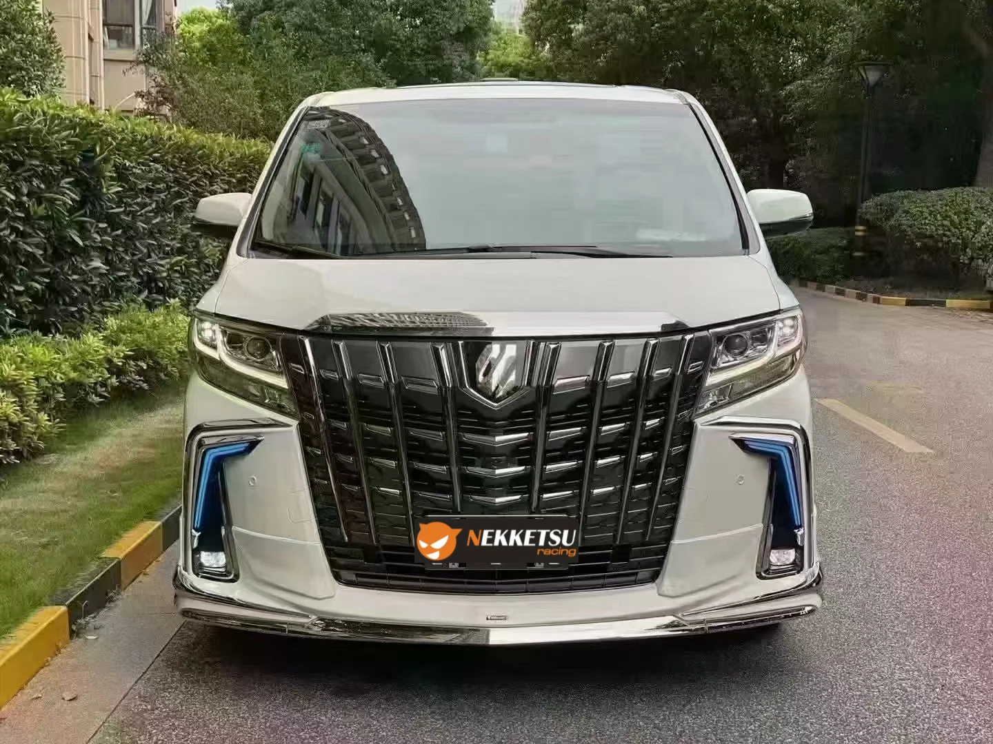 รูปชุดแต่ง ชุดแต่ง Toyota Alphard AH30 2015 2018 Model + กันชน ภาพที่ 3