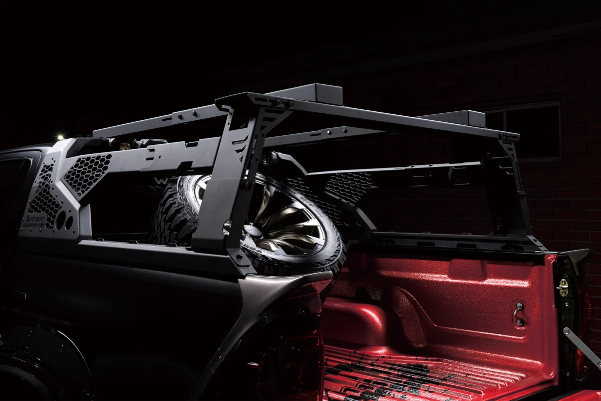 ชุดแต่ง TOYOTA HILUX WALD Japan สปอร์ตไลน์ แบล็กไบซัน เอดิชัน BUMPER TYPE ภาพ 26