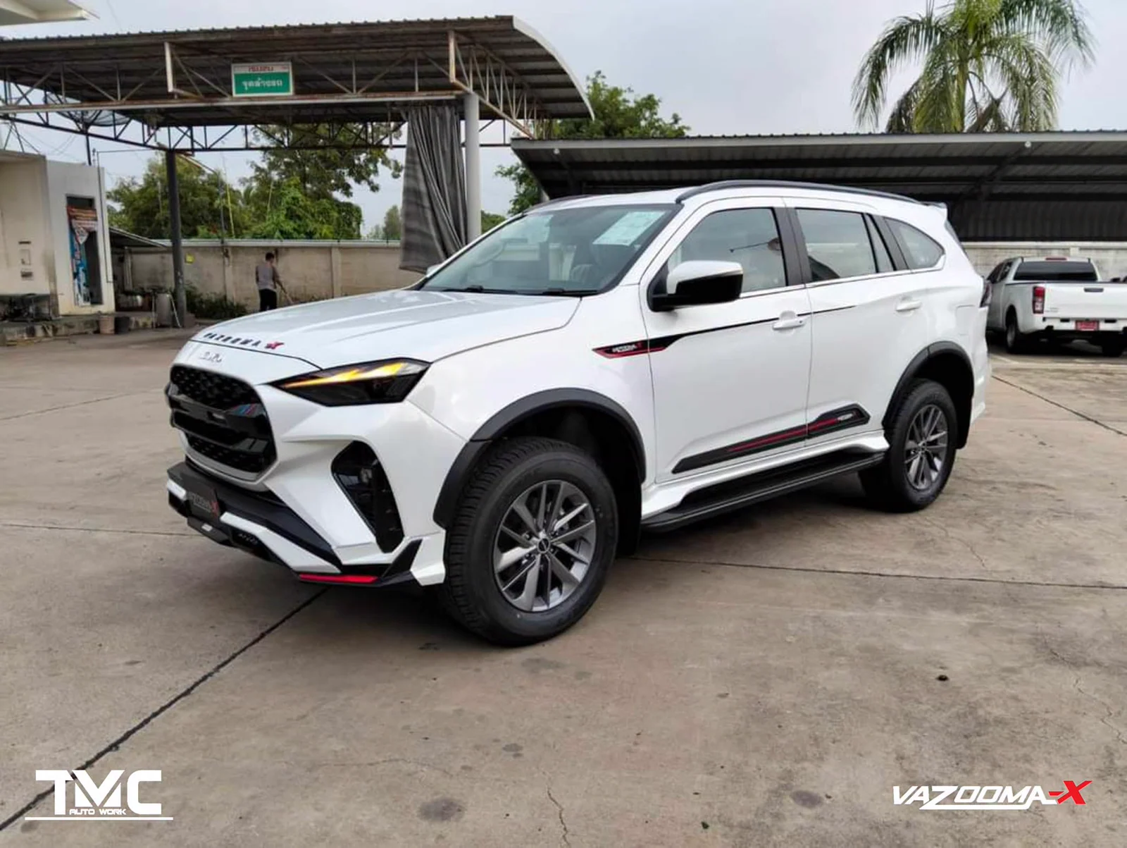 รูปชุดแต่ง ชุดแต่ง Isuzu Mu X 2020 2025 Vazooma X 2024 ภาพที่ 2