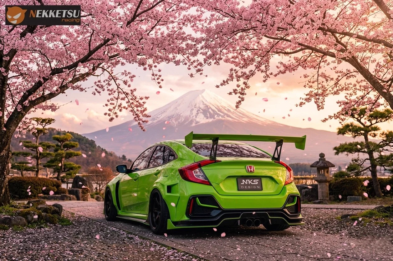 รูปชุดแต่ง ชุดแต่ง Honda Civic FC 16 21 GT Wide Body ภาพที่ 8