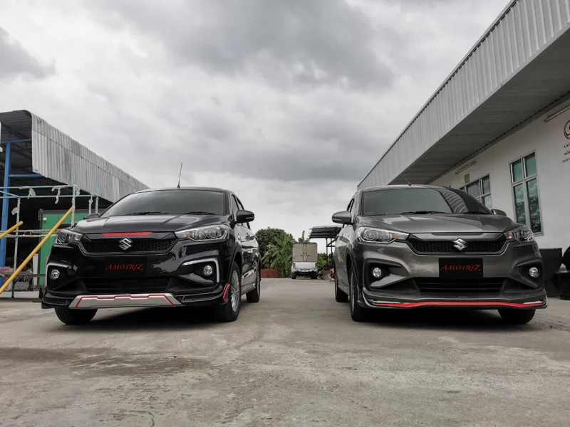 Suzuki Ertiga 2019 V.2 with custom grille bodykits by Amotriz - SUZUKI Suzuki Ertiga 2019 V.2 with custom grille bodykits by Amotriz ชุดแต่งรถ ภาพ 4