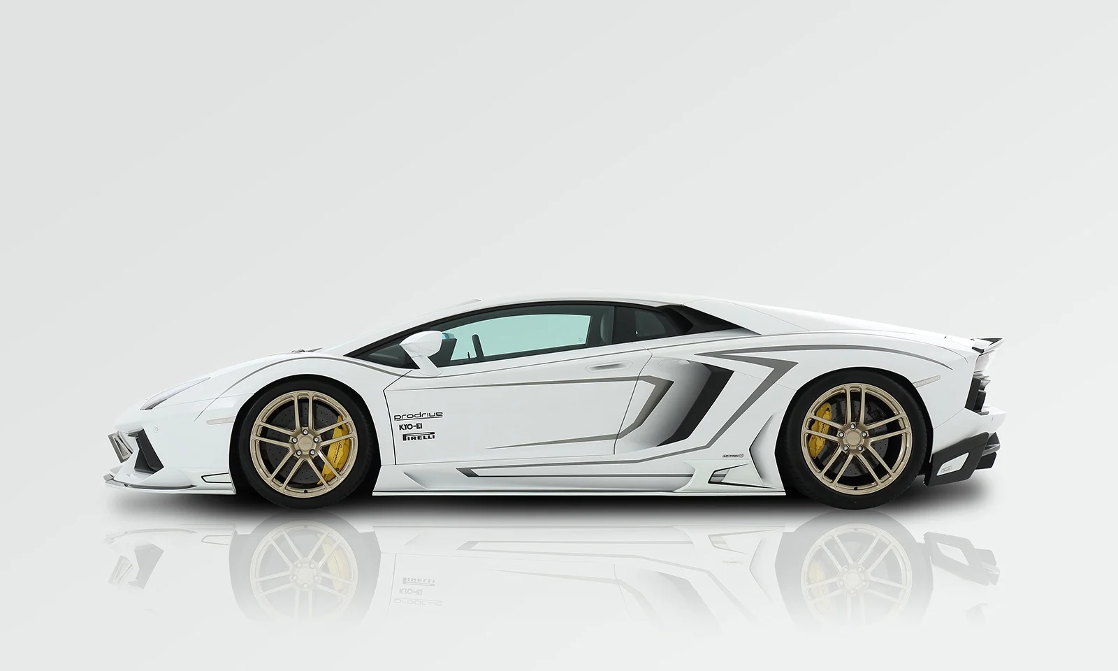 ชุดแต่ง LAMBORGHINI Aventador LP700 2012.11~Rowen Japan ภาพ 15