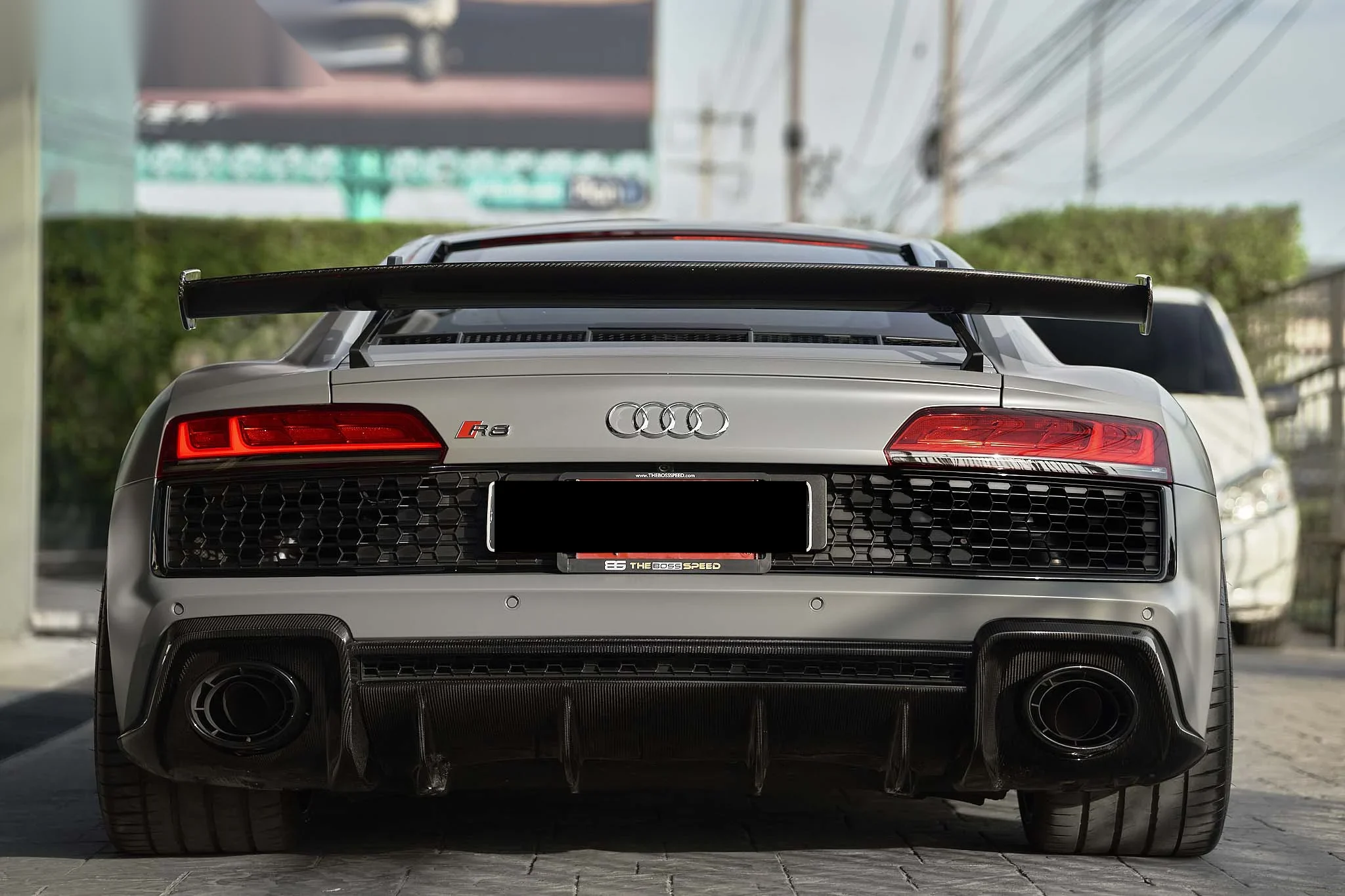 ชุดแต่ง Audi R8 Audi R8 V10 x คาร์บอน Wing & X-BAR Prodrive Shop ภาพ 4