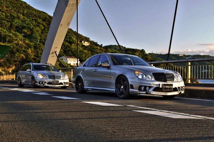 ชุดแต่ง MERCEDES-BENZ E-CLASS WAGON WALD Japan สปอร์ตไลน์ แบล็กไบซัน เอดิชัน ภาพ 9