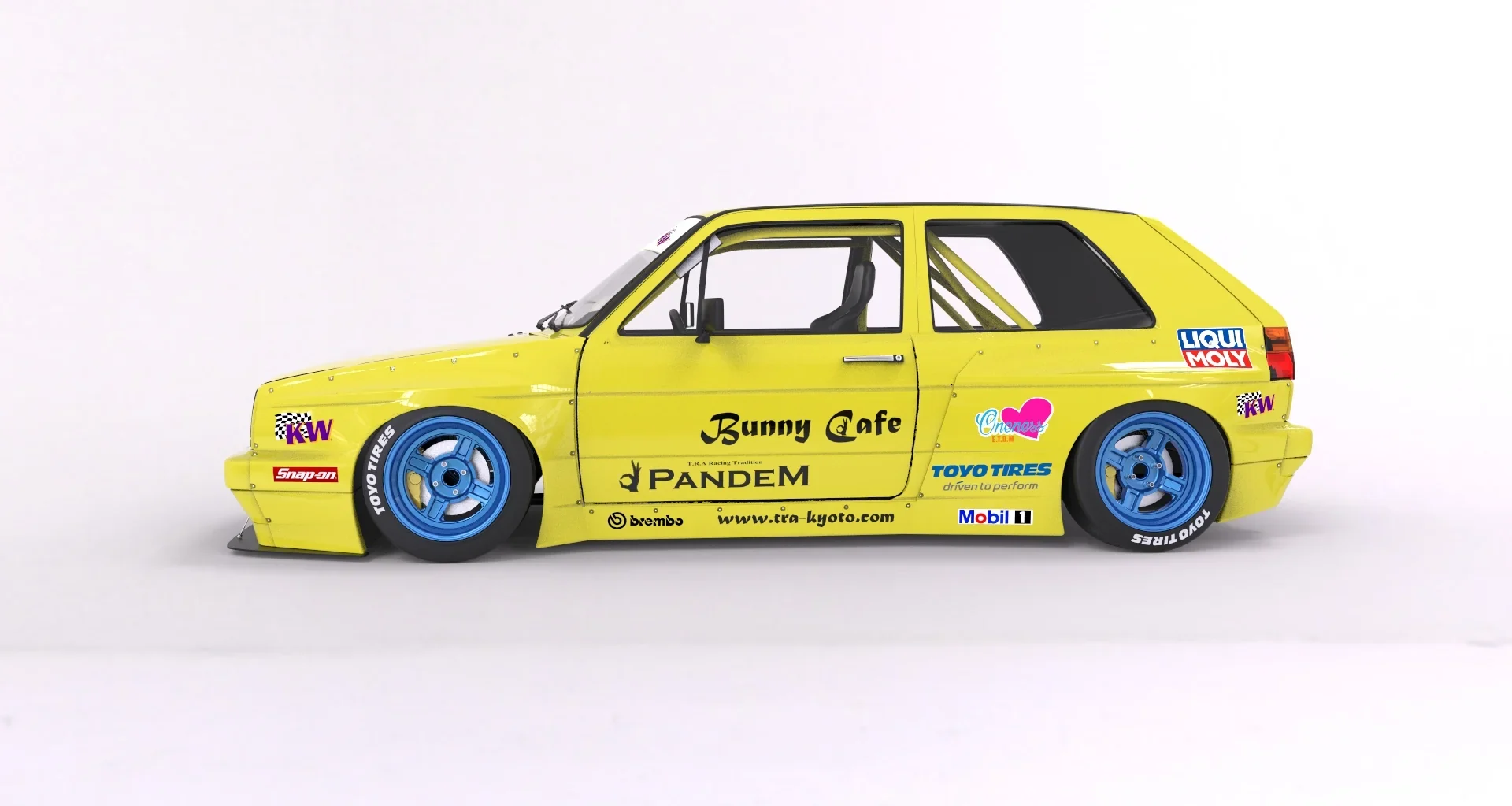 โป่งซุ้มล้อหลัง (ชิ้นแยก) - V1.0 VOLKSWAGEN Golf MK2 Pandem ภาพสินค้าที่เลือก