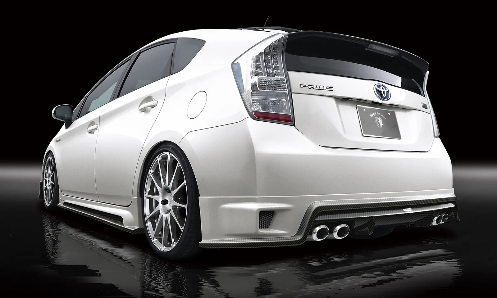 ชุดแต่ง TOYOTA 30 PRIUS MODEL ZVW30 2008.05~2011.11 Rowen Japan ภาพ 6