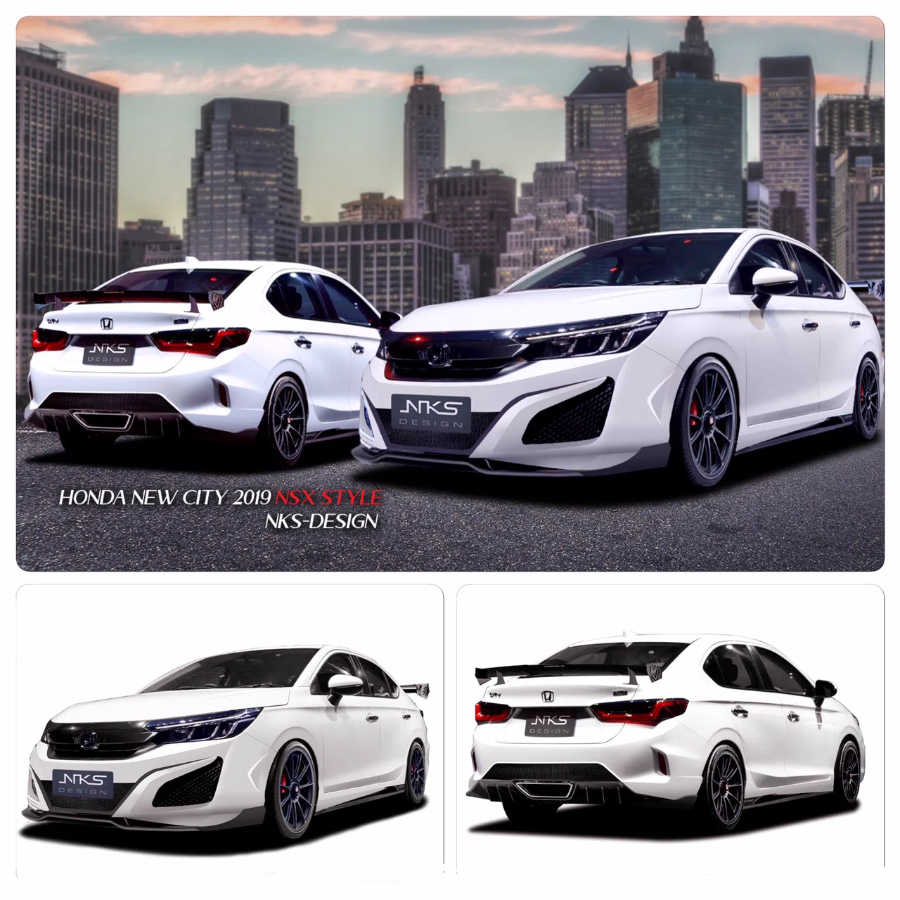 รูปชุดแต่ง ชุดแต่ง Honda City 2020 2026 NSX ภาพที่ 1