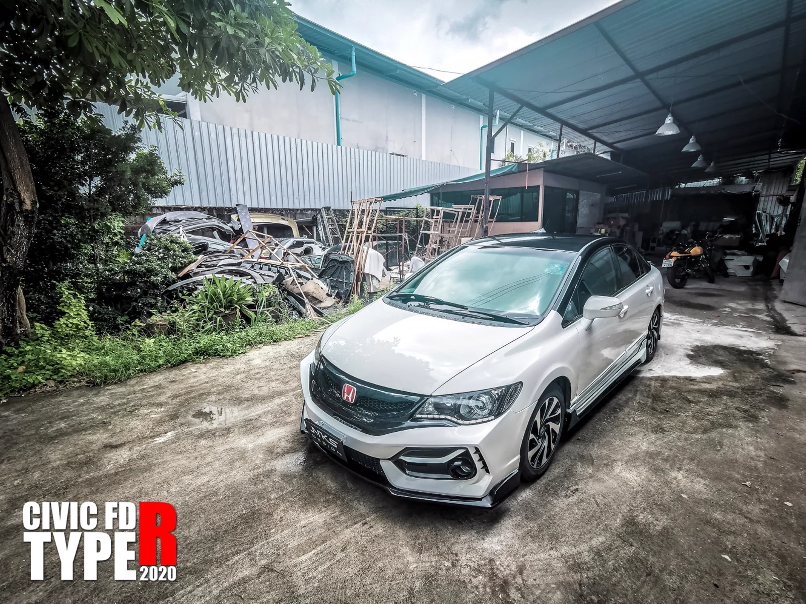 รูปชุดแต่ง ชุดแต่ง Honda Civic FD 06 11 Type R 2020 ภาพที่ 20
