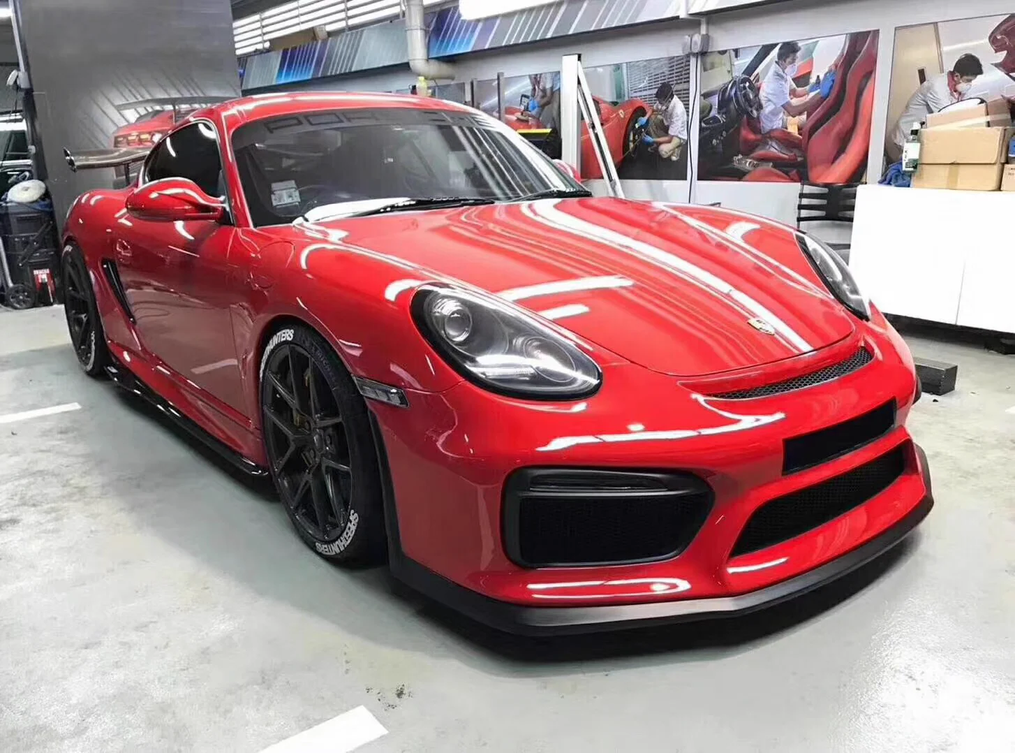 รูปชุดแต่ง ชุดแต่ง Porsche Cayman 981 GT4 ภาพที่ 2