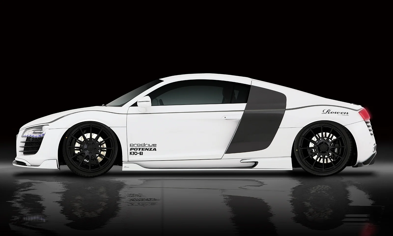 ชุดแต่ง Audi R8 Coupe 4.2 (V8) 42BYHF 2007.07~2013.03 Rowen Japan ภาพ 2