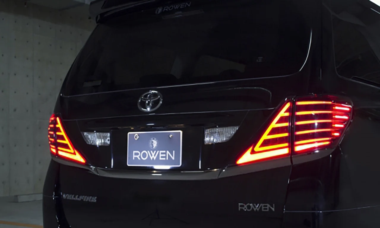 ชุดแต่ง TOYOTA 20 ALPHARD S/SR-grade MODEL ANH2#W/GGH2#W/ATH20W 2011.12~2015.1 Rowen Japan ภาพ 13