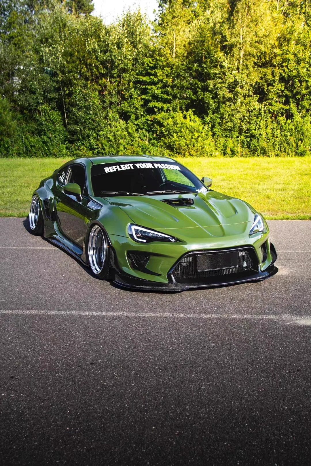 รูปชุดแต่ง ชุดแต่ง Toyota 86 BRZ Robot Wide Body ภาพที่ 3