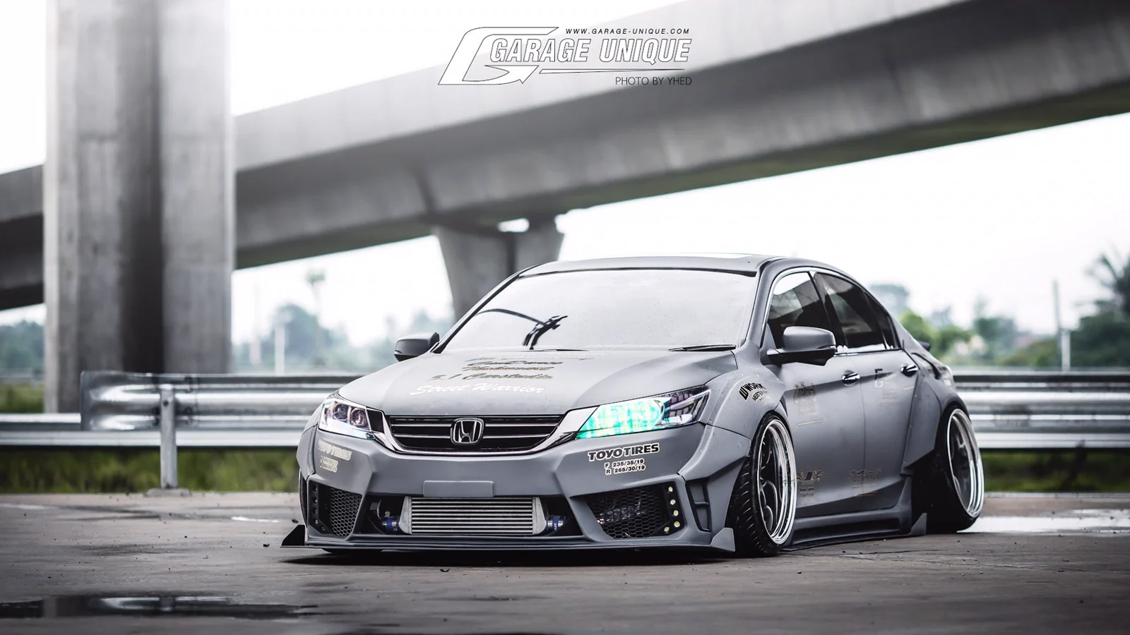 รูปชุดแต่ง ชุดแต่ง Honda Accord G9 2014 2019 Wide Body ภาพที่ 3