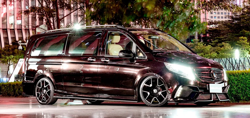 ชุดแต่ง MERCEDES-BENZ V-CLASS LONG WALD Japan สปอร์ตไลน์ แบล็กไบซัน เอดิชัน ภาพ 15