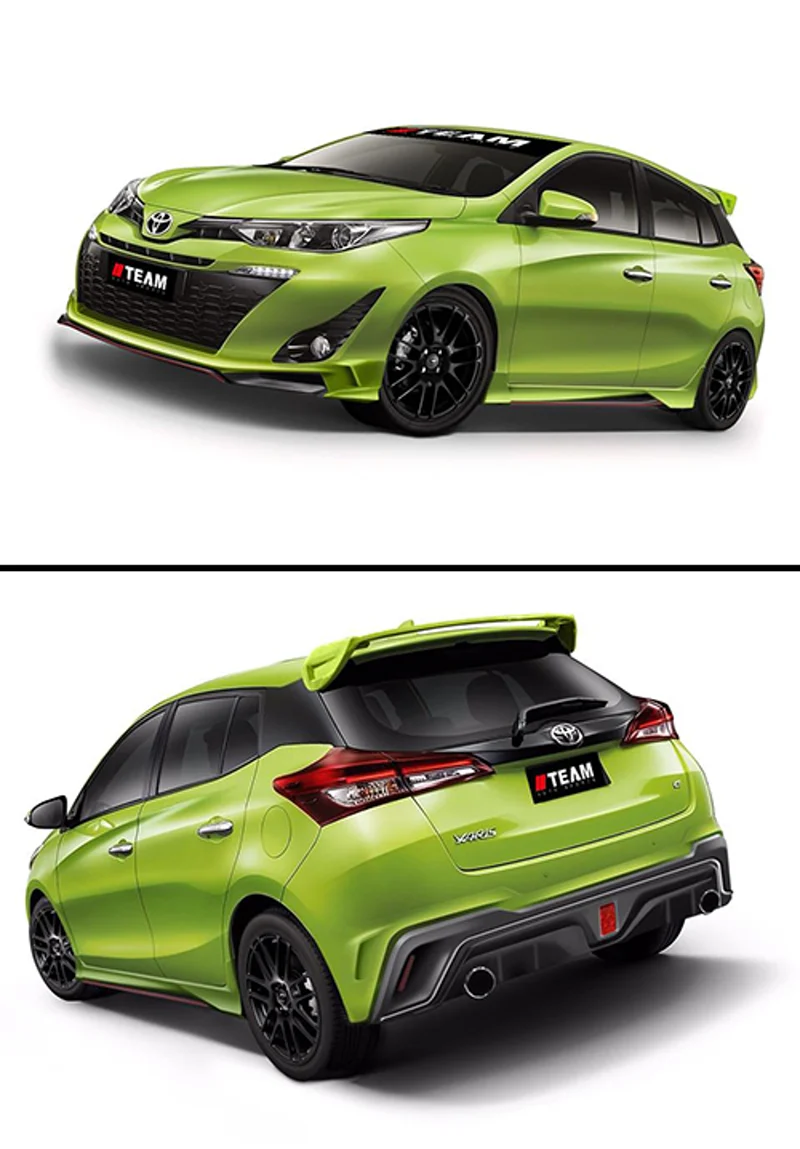 รูปชุดแต่ง ชุดแต่ง TOYOTA Yaris Ativ 17 19 RedLine 5 Door ภาพที่ 8