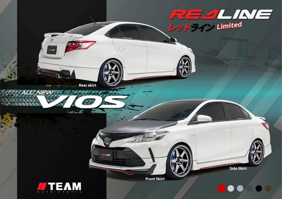 โปสเตอร์ชุดแต่ง TOYOTA VIOS RedLine Limited