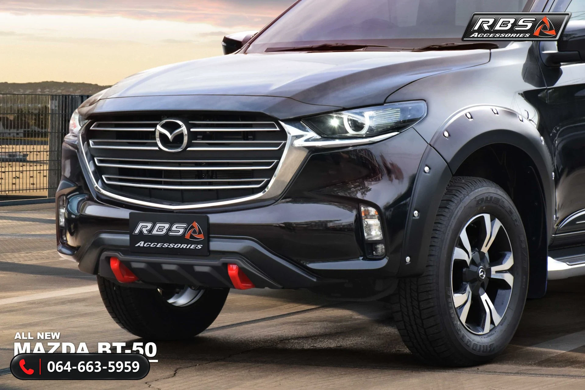 ชุดแต่ง MAZDA BT-50 2021 HI-RACER RBS ภาพ 11