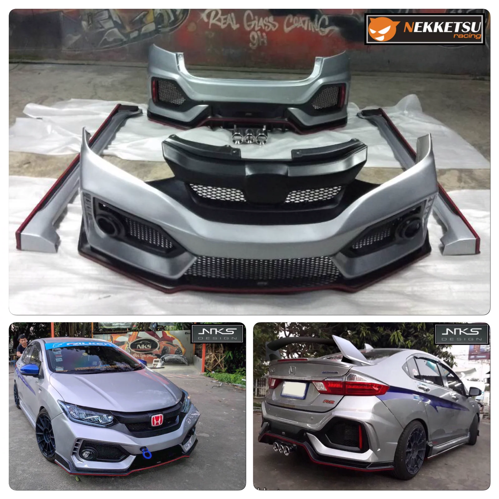 รูปชุดแต่ง ชุดแต่ง Honda City 2017 2019 Type R ภาพที่ 7