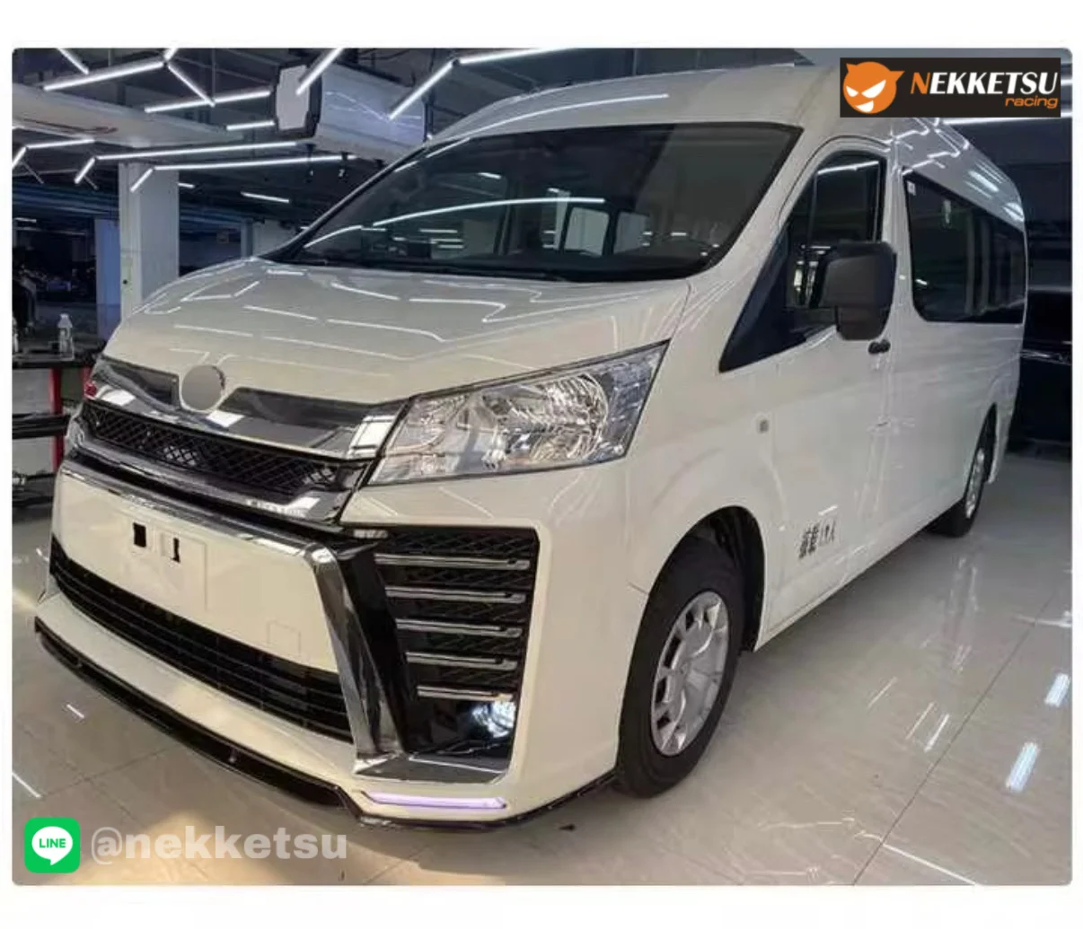 รูปชุดแต่ง ชุดแต่ง TOYOTA Commuter รถตู้ 2019 2025 หน้า Alphard 1 ภาพที่ 7