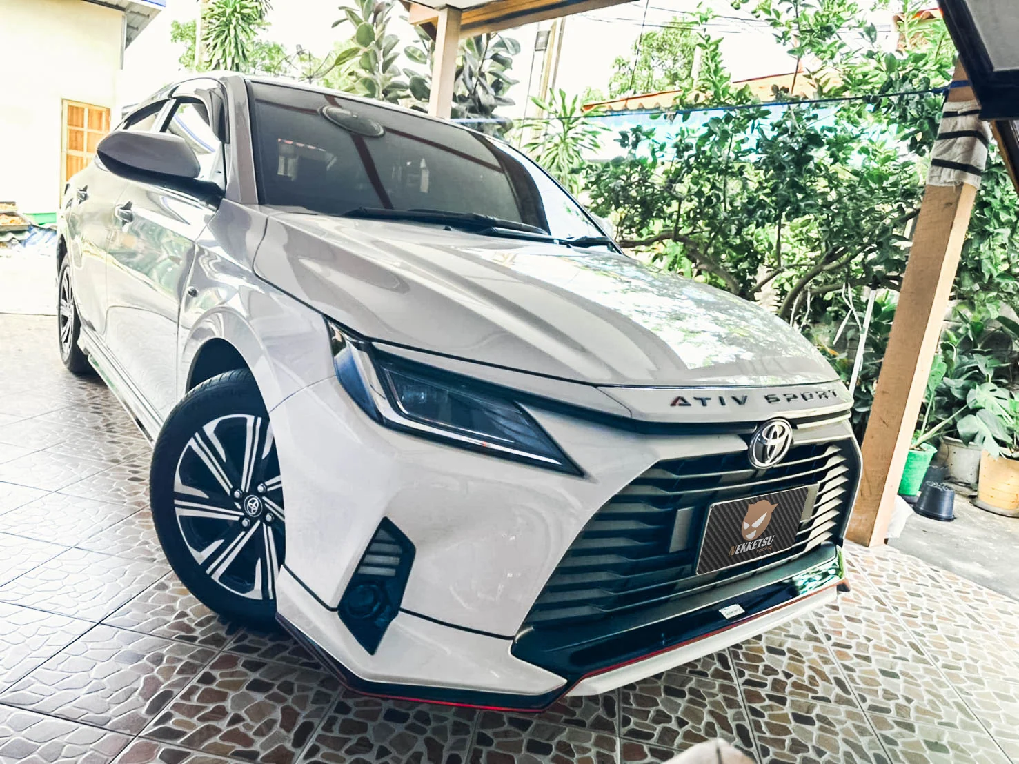รูปชุดแต่ง ชุดแต่ง Toyota Yaris Ativ 24 26 SP01 4ประตู ภาพที่ 5