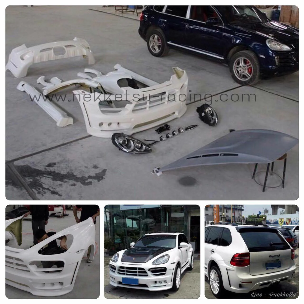 รูปชุดแต่ง ชุดแต่ง Porsche Cayenne 955 เป็น 958 ภาพที่ 3