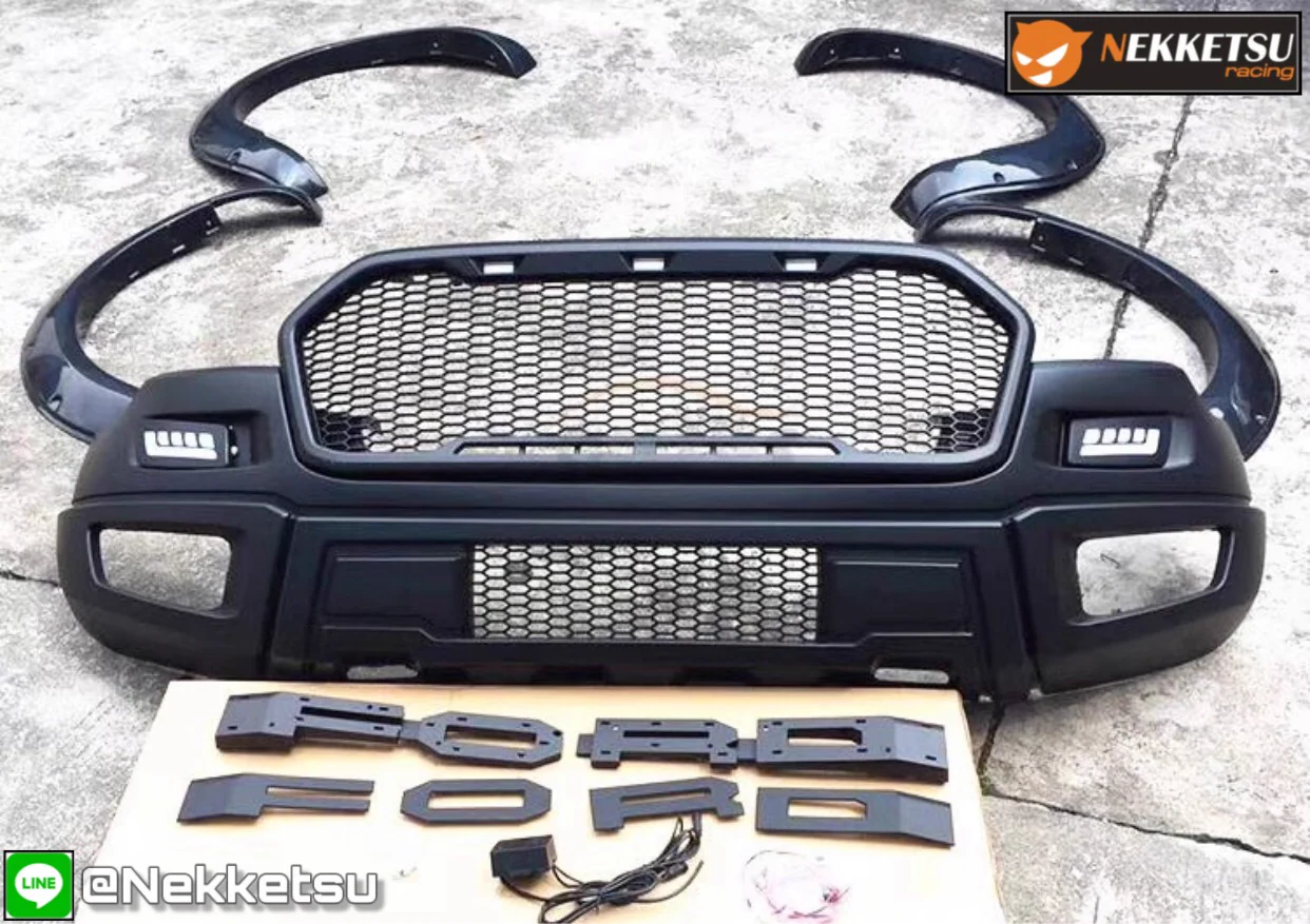 ชุดแต่ง Ford Ranger 2016 2019 เป็น Raptor แก้มเดิม