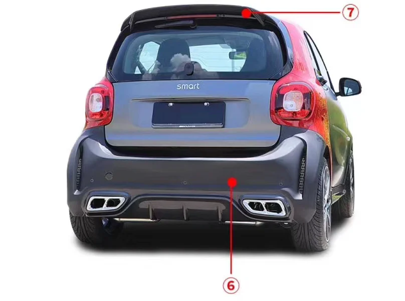 รูปชุดแต่ง ชุดแต่ง Mercedes-Benz Smart ภาพที่ 2