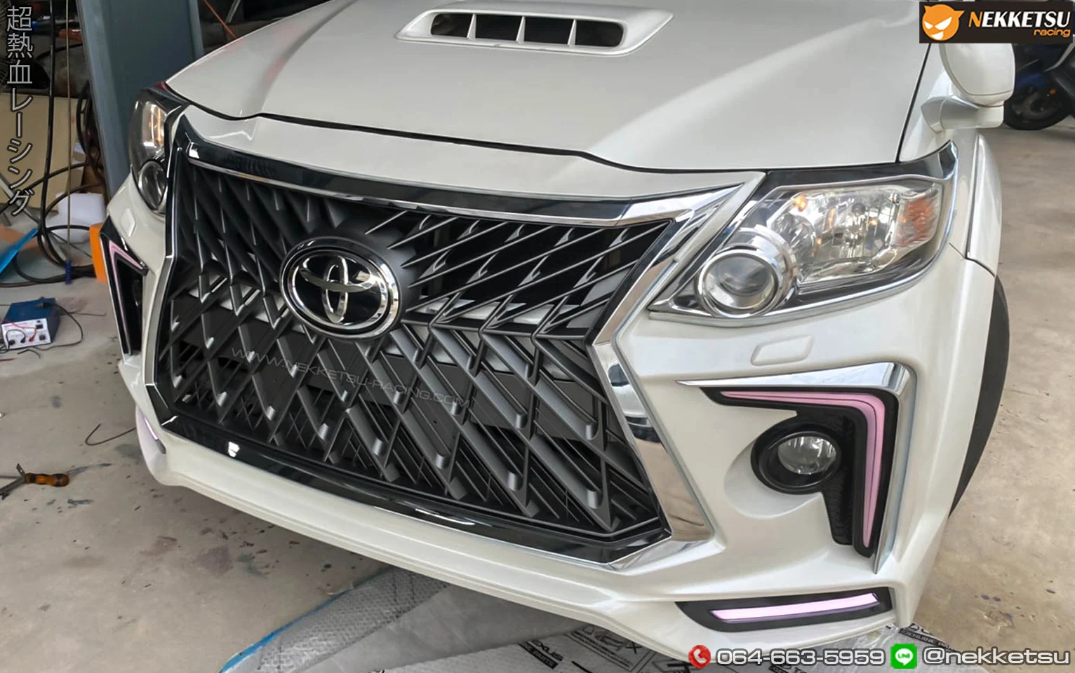 รูปชุดแต่ง ชุดแต่ง Toyota Fortuner 2004 2011 2008 เป็น Lexus2014 ภาพที่ 4