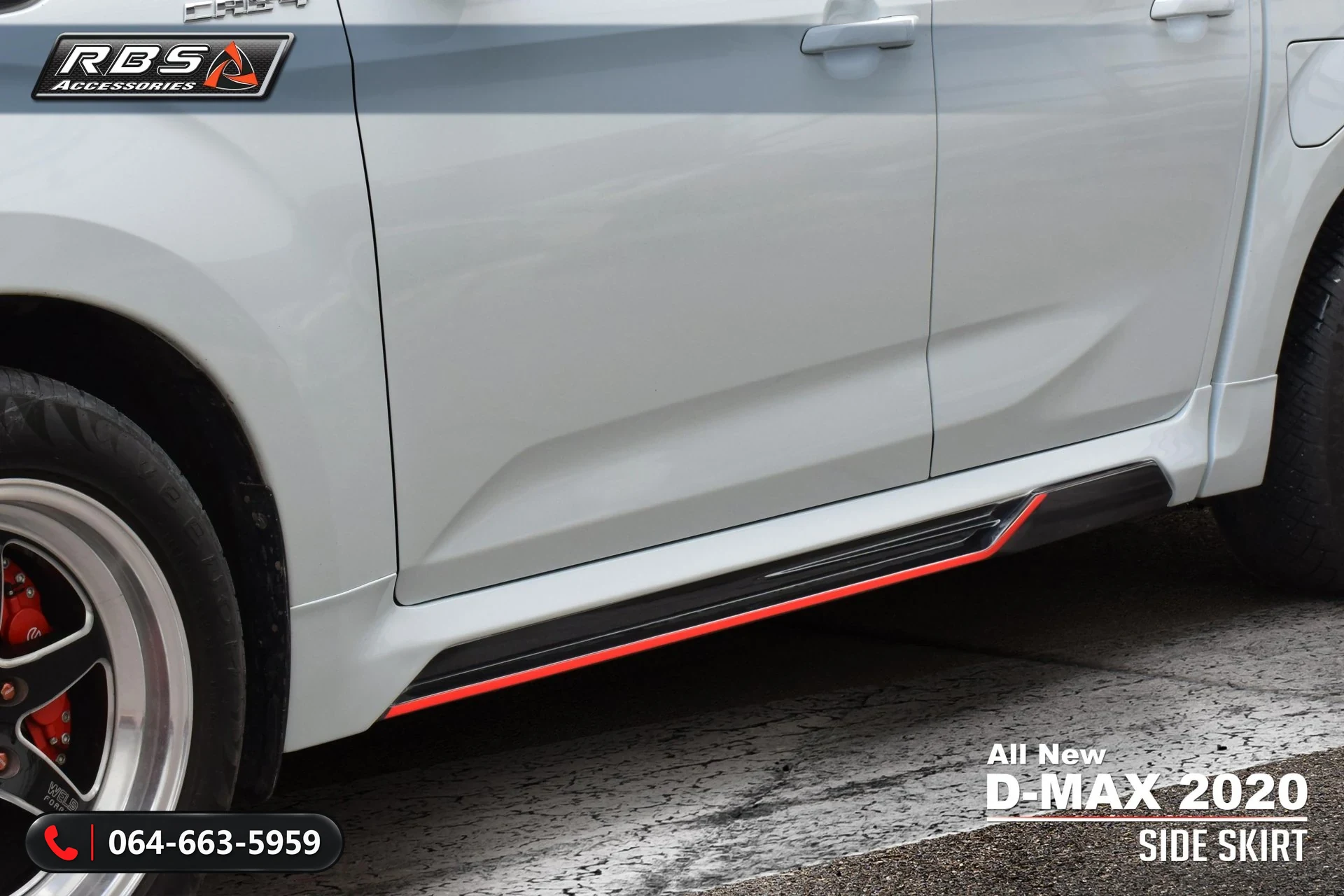 ชุดแต่ง ISUZU D-MAX 2020 รุ่นเตี้ย CAB 4 RBS ภาพ 6