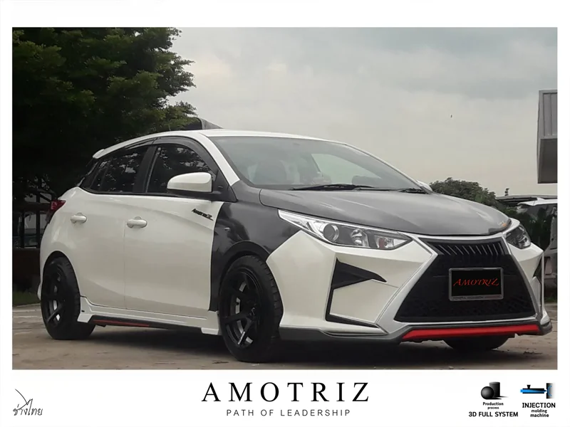 ชุดแต่งกันชนหน้า โตโยต้า YARIS ATIV 4ประตู และ 5ประตู bodykits - TOYOTA ชุดแต่งกันชนหน้า โตโยต้า YARIS ATIV 4ประตู และ 5ประตู bodykits ชุดแต่งรถ ภาพ 1