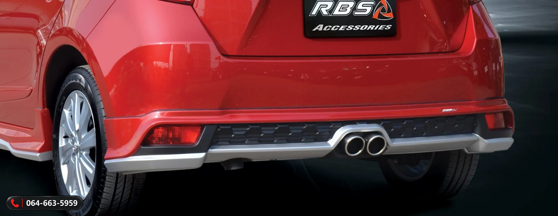 ชุดแต่ง TOYOTA YARIS 2013 RBS ภาพ 6