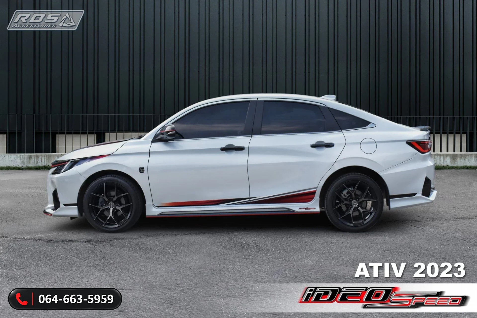ชุดแต่ง TOYOTA YARIS ATIV 2023 IDEO SPEED RBS ภาพ 5