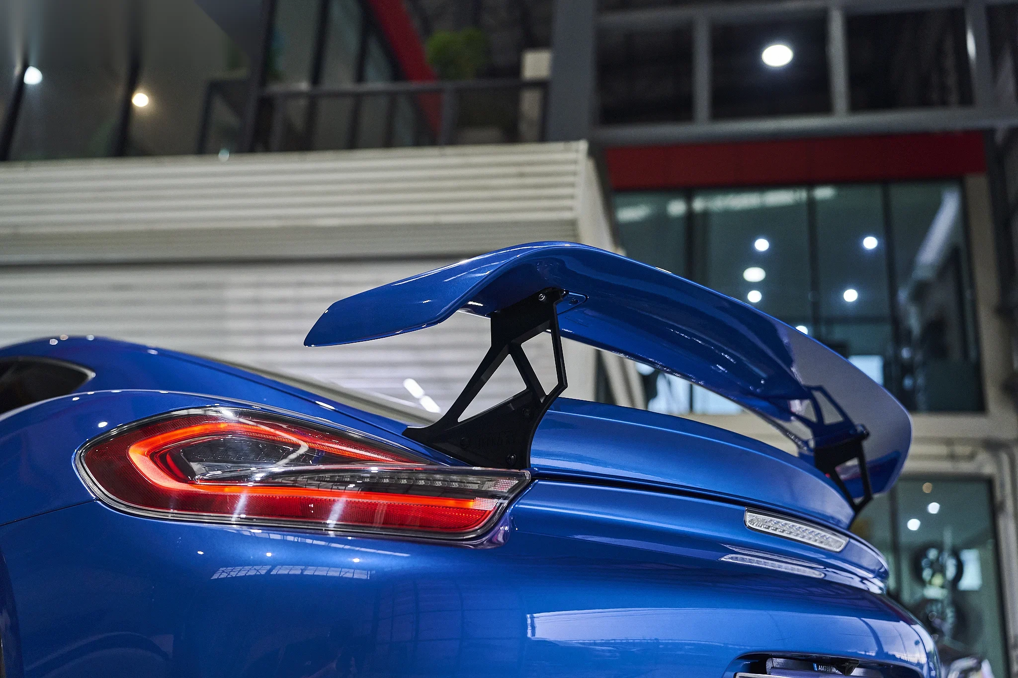 ชุดแต่ง PORSCHE 981 SERIES Cayman 981 x TechArt สปอยเลอร์หลัง Prodrive Shop ภาพ 7