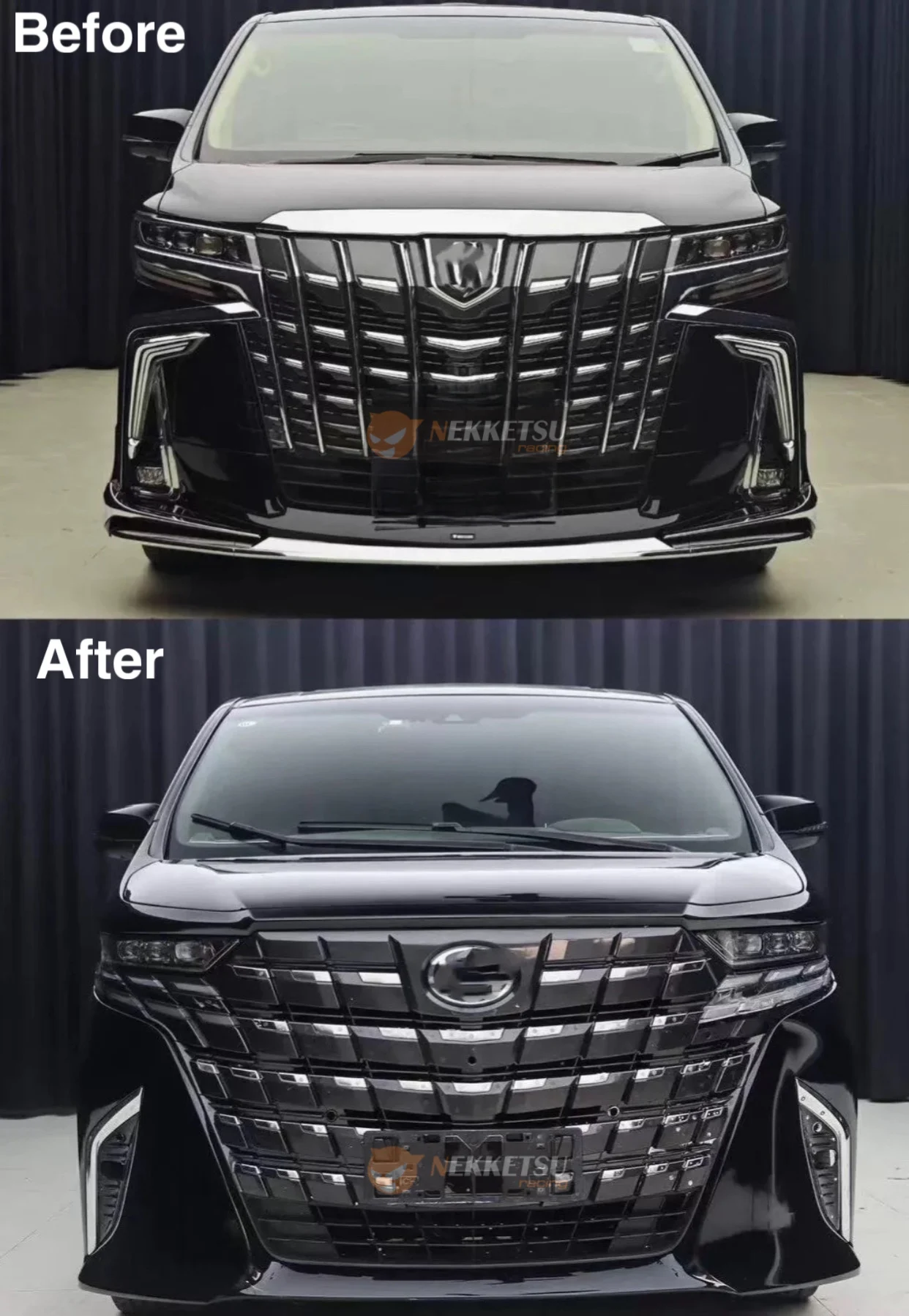 รูปชุดแต่ง ชุดแต่ง TOYOTA Alphard AH30 2018 2021 แปลงหน้า A40 2025 ภาพที่ 18