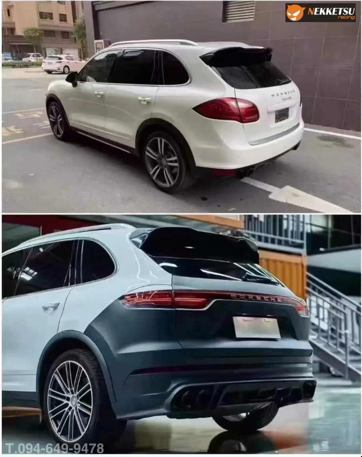 รูปชุดแต่ง ชุดแต่ง Porsche Cayenne 958.1 10 14 2013 เป็น 2021 ภาพที่ 5