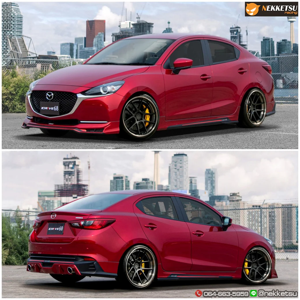 ชุดแต่ง Mazda Mazda2 2020 2022 Drive 68 4 ประตู