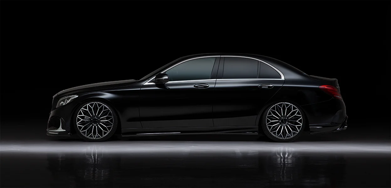 รูปชุดแต่ง ชุดแต่ง Mercedes-Benz C Class W205 2018 2020 WALD Sport ภาพที่ 3