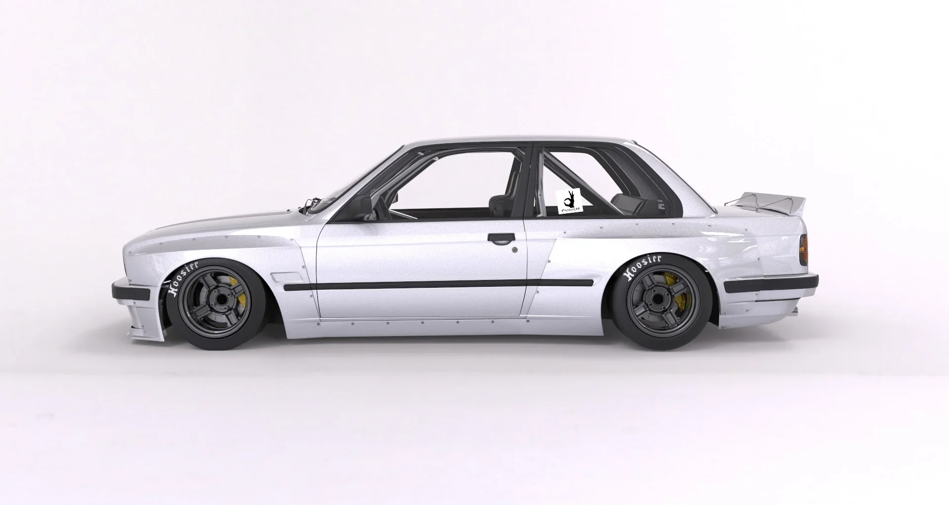 โป่งซุ้มล้อหน้า - 50mm (ชิ้นแยก) - V1.0 BMW E30 M3 Pandem ภาพสินค้าที่เลือก