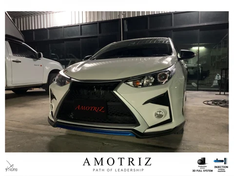 ชุดแต่งกันชนหน้า โตโยต้า YARIS ATIV 4ประตู และ 5ประตู bodykits – ภาพที่ 45