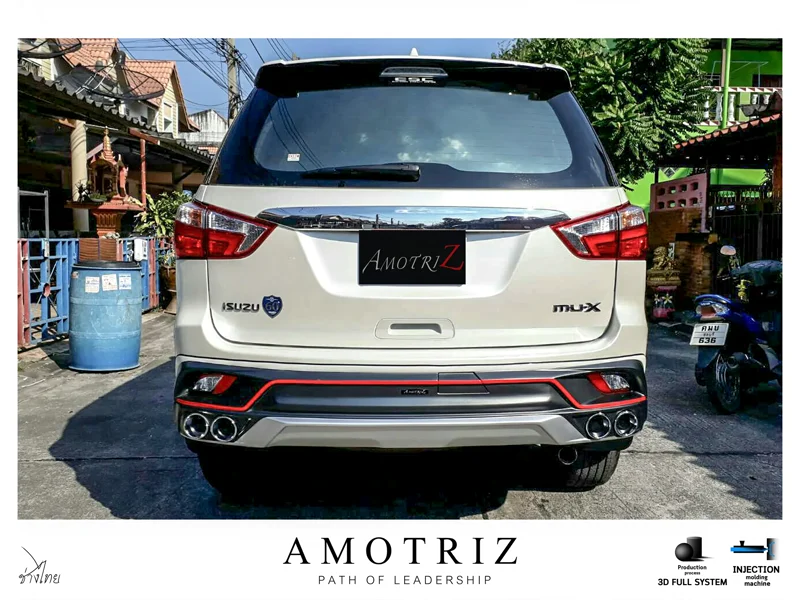 ชุดแต่ง Mu X 2017 AmotriZ Body Kits ท่อคู่ - ISUZU Mu X 2017 AmotriZ Body Kits ท่อคู่ ชุดแต่งรถ ภาพ 11