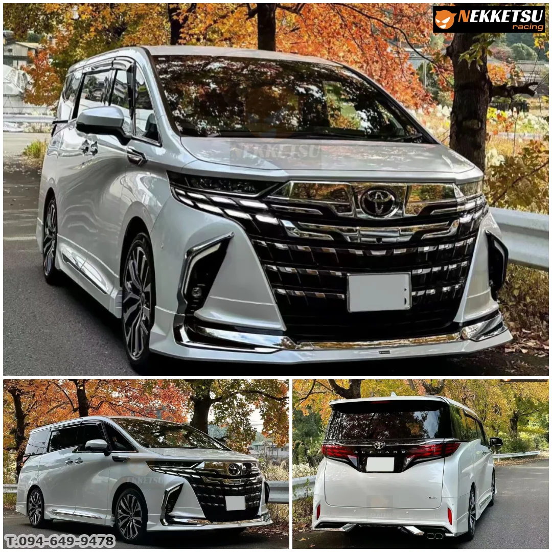 รูปชุดแต่ง ชุดแต่ง Toyota Alphard AH40 24 28 AH40 Modellista ภาพที่ 7